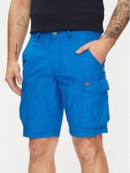 Napapijri Szorty materiałowe Noto 2.0 NP0A4HOQ Niebieski Regular Fit. Niebieskie szorty męskie Napapijri, bez wzorów, z bawełny. Za 319.99 zł.