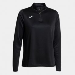 Bluza do biegania damska Joma Running night. Czarne bluzy damskie Joma, m, bez wzorów, bez ramiączek, bez kaptura. W wyprzedaży za 141.00 zł.