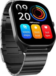 Smartwatch HiFuture Apex Czarny (FutureFit APEX Black). Czarne zegarki smartwatch HiFuture, bez wzorów. Za 279.42 zł.