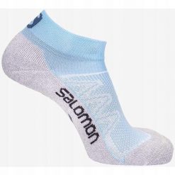 Skarpety stopki dla dorosłych do biegania Salomon Speedcross low. Czarne skarpetki damskie Salomon, bez wzorów. W wyprzedaży za 48.00 zł.