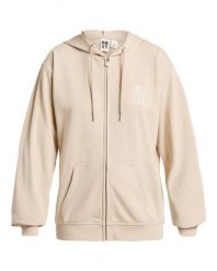 Bluza na zamek dla Kobiety SURF STOKED ZIP TERRY Beżowy. Brązowe bluzy damskie Roxy, m, bez wzorów, z bawełny, klasyczne, bez ramiączek, z kapturem. Za 174.99 zł.