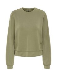 ONLY Bluza Maya 15361163 Zielony Regular Fit. Zielone bluzy damskie ONLY, xl, bez wzorów, z syntetyku, bez ramiączek, bez kaptura. Za 129.99 zł.