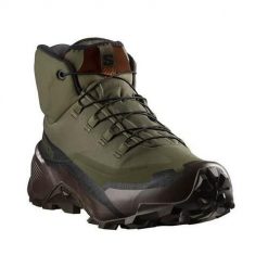 Buty trekkingowe męskie Salomon Cross Hike Tracker Gtx. Buty zimowe męskie Salomon, bez wzorów, z gore-texu, za kostkę, bez obcasa, bez zapięcia. Za 803.00 zł.