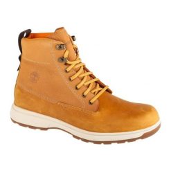 Buty Timberland Atwells Ave Wp Boot 1A43VN żółte. Żółte botki męskie na zimę, bez wzorów, z gumy, bez obcasa, bez zapięcia. Za 935.31 zł.