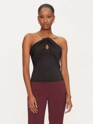Marciano Guess Top 5GGP06 6259A Czarny Regular Fit. Czarne topy damskie Marciano Guess, xl, z aplikacjami, z syntetyku, bez kołnierzyka, bez ramiączek. Za 299.99 zł.