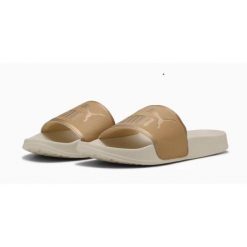 KLAPKI damskie PUMA LEADCAT 2.0 AQUA METALLICS 401707-02 metaliczne 38. Brązowe klapki damskie Puma, bez wzorów, bez obcasa, bez zapięcia. Za 139.00 zł.