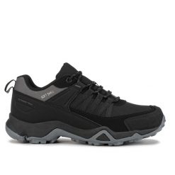 Buty męskie sportowe trekkingowe DK SPIDER SOFTSHELL. Czarne trekkingi męskie DK, z materiału, bez zapięcia. Za 169.00 zł.