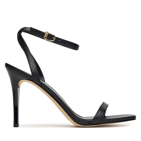 Sandały MICHAEL Michael Kors. Czarne sandały damskie MICHAEL Michael Kors, bez wzorów, bez obcasa, na szpilce, bez zapięcia. Za 779.99 zł.