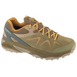 Buty trekkingowe męskie, Yokota 3 GTX. Brązowe trekkingi męskie Merrell, bez zapięcia. Za 529.99 zł.