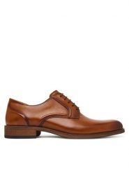 Clarks Półbuty CraftRemi Lace 26186389 Brązowy. Brązowe buty wizytowe męskie Clarks, bez wzorów, ze skóry, bez obcasa, bez zapięcia. Za 519.99 zł.