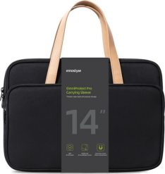 Torba Innostyle DAMSKA TORBA NA LAPTOPA 14 WODOODPORNA OMNIPROTECT PRO CZARNA. Czarne torby na laptopa damskie Innostyle, bez wzorów. Za 149.99 zł.