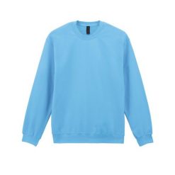 Bluza Polarowa Unisex Dla Dorosłych Softstyle Midweight. Niebieskie bluzy sportowe męskie GILDAN, m, bez wzorów, z polaru, bez kaptura. Za 66.99 zł.