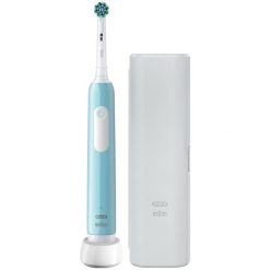 Oral-B Pro 1 Caribbean Blue + Etui. Niebieskie szczoteczki elektryczne Oral-B. Za 139.90 zł.