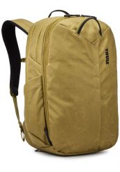 THULE Plecak AION TRAVEL BACKPACK 28 L Nutria. Brązowe plecaki męskie Thule, bez wzorów, z materiału, biznesowe. Za 607.95 zł.