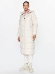 Columbia Płaszcz zimowy Puffect™ Long Jacket Brązowy Regular Fit. Brązowe płaszcze damskie Columbia, na zimę, l, bez wzorów, z syntetyku, bez kołnierzyka, bez kaptura. Za 629.99 zł.