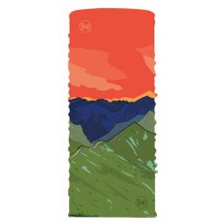 Komin na szyję bandana do biegania BUFF oryginal ecostretch. Brązowe szaliki męskie Buff, bez wzorów. W wyprzedaży za 64.94 zł.