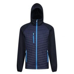 Męska Pikowana Kurtka Hybrydowa Navigate. Niebieskie kurtki męskie Regatta, m, bez wzorów, z puchu, sportowe, bez kaptura. Za 250.99 zł.