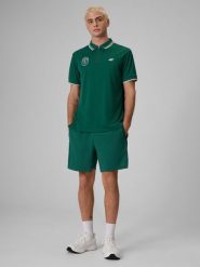 4F Spodenki tenisowe 2w1 szybkoschnące męskie - zielone XXL. Zielone szorty męskie 4F, bez wzorów. Za 149.99 zł.