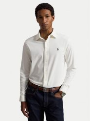 Polo Ralph Lauren Koszula 710B26145003 Biały Classic Fit. Białe koszule męskie Polo Ralph Lauren, l, bez wzorów, z bawełny, bez kołnierzyka, bez ramiączek. Za 653.99 zł.