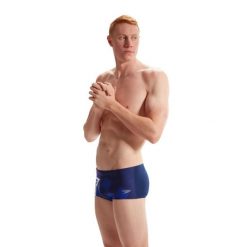 Kąpielówki męskie spodenki na basen Speedo PLMT DIGI. Niebieskie kąpielówki męskie Speedo, m, bez wzorów. Za 159.89 zł.