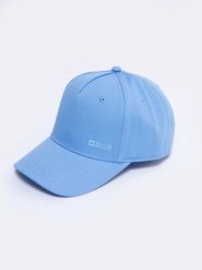 Czapka unisex z daszkiem z delikatnym logo BIG STAR niebieska Facil 401. Niebieskie czapki damskie BIG STAR, bez wzorów, z bawełny, eleganckie. W wyprzedaży za 99.99 zł.