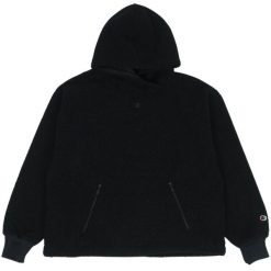 Bluza damska Champion Hooded 117549. Czarne bluzy damskie Champion, na zimę, m, bez wzorów, z futra, bez ramiączek, z kapturem. Za 189.09 zł.
