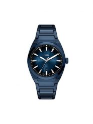 Fossil Zegarek Everett FS6169 Granatowy. Niebieskie, analogowe zegarki męskie FOSSIL, bez wzorów, ze stali. Za 979.99 zł.