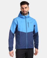 Męska kurtka outdoorowa Kilpi SONNA-M. Niebieskie kurtki męskie Kilpi, na jesień, m, bez wzorów, z materiału, sportowe, z kapturem. Za 318.50 zł.