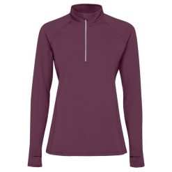 Bluza Z Długim Rękawem Dla Pań I Panów Estambul Quarter Zip. Czerwone bluzy damskie ROLY, bez wzorów, bez ramiączek, bez kaptura. Za 86.99 zł.