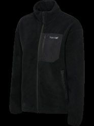 Hummel Damska kurtka hmlPOLAR Fleece – Izolujący komfort. Czarne kurtki sportowe damskie Hummel, xl, bez wzorów, z polaru, bez ramiączek, bez kaptura. Za 243.83 zł.