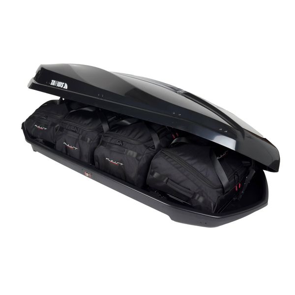 Torby Do Boksu Dachowego Taurus Strike 480 4Szt Kjust. Czarne torby podróżne damskie KJUST, bez wzorów. Za 791.00 zł.