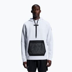 Bluza męska On Hoodie. Białe bluzy męskie On, m, bez wzorów, bez kaptura, na fitness i siłownię. Za 529.99 zł.