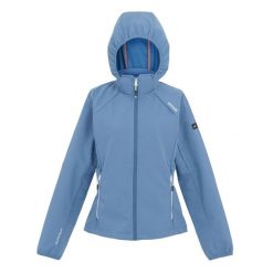 Kurtka Softshellowa Damska Bourda. Białe kurtki sportowe damskie Regatta, xl, bez wzorów, bez ramiączek, bez kaptura, trekkingowe. Za 143.99 zł.