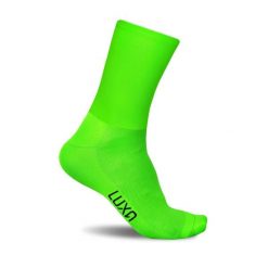 Skarpety Rowerowe Unisex Luxa Fluo. Żółte skarpety męskie LUXA, bez wzorów, z materiału. Za 69.90 zł.