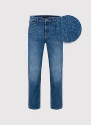 PAKO LORENTE - Klasyczne jeansy męskie. Niebieskie spodnie materiałowe męskie Pako Lorente, bez wzorów, z bawełny. Za 399.99 zł.