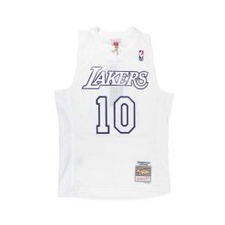 Koszulka NBA Los Angeles Lakers Steve Nash Christmas Day 2012/13. Białe bluzki damskie Mitchell & Ness, bez wzorów, z poliesteru, sportowe, bez kołnierzyka, bez ramiączek. Za 577.00 zł.