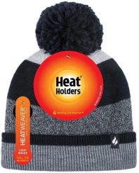 Damska czapka zimowa z uchwytami termicznymi Alps czarna. Czarne czapki damskie HEAT HOLDERS, na zimę, bez wzorów, z dzianiny, eleganckie. Za 162.99 zł.