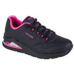 Buty sportowe Sneakersy damskie, Skechers Uno 2 - 2nd Best. Czarne obuwie sportowe damskie Skechers, bez wzorów, z gumy, bez zapięcia, trekkingowe. Za 395.00 zł.