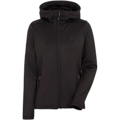Bluza z kapturem damska Didriksons Anneli Full Zip 2. Czarne bluzy damskie Didriksons, m, bez wzorów, z elastanu, bez ramiączek, z kapturem. Za 388.25 zł.