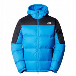 Kurtka turystyczna męska The North Face Diablo Down Hood. Niebieskie kurtki męskie The North Face, m, bez wzorów, z nylonu, bez kaptura. Za 1,141.00 zł.