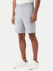 Calvin Klein Szorty materiałowe LV04LB613G Szary Straight Fit. Szare szorty męskie Calvin Klein, bez wzorów, z materiału. Za 369.99 zł.