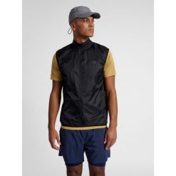 Składana, bezrękawnikowa kurtka nieprzemakalna Newline. Czarne kurtki męskie Newline, bez wzorów, sportowe, bez kaptura. Za 223.00 zł.