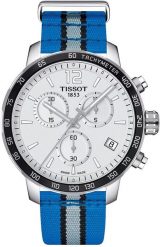 Zegarek Tissot Zegarek Męski Tissot T095.417.17.037.31 Srebrzysty ( 42 mm). Zegarki męskie TISSOT, bez wzorów. Za 1,304.08 zł.