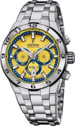Zegarek Festina Zegarek męski Festina F20670-4 srebrny. Szare zegarki męskie Festina, bez wzorów, srebrne. Za 764.00 zł.