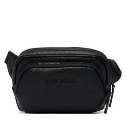 Nerka Armani Exchange. Czarne saszetki i nerki męskie Armani Exchange, bez wzorów. Za 469.99 zł.