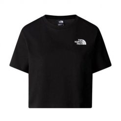 Koszulka sportowa damska The North Face W Simple Dome Cropped. Czarne koszulki sportowe damskie The North Face, m, bez wzorów, bez ramiączek. Za 174.00 zł.