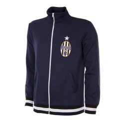 Kurtka retro piłkarska dla dorosłych - Juventus FC 1971-72 - Niebieska. Niebieskie kurtki męskie COPA FOOTBALL, m, bez wzorów, młodzieżowe, bez kaptura. Za 424.04 zł.