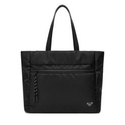 Torebka Roxy. Czarne shopperki damskie Roxy, bez wzorów, bez dodatków. Za 169.99 zł.