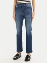 Weekend Max Mara Jeansy Rapallo 2515181011 Granatowy Flare Fit. Niebieskie jeansy damskie Weekend Max Mara, bez wzorów, z bawełny. Za 559.99 zł.