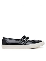 Converse Baleriny Chuck Taylor All Star Dainty Mary Jane Dark Romance A13654C Czarny. Czarne balerinki damskie Converse, bez wzorów, z lakierowanej skóry, retro, bez obcasa, bez zapięcia. Za 219.99 zł.